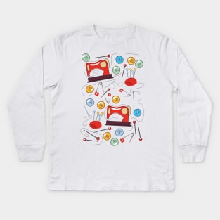 Sewing pattern Kids Long Sleeve T-Shirt